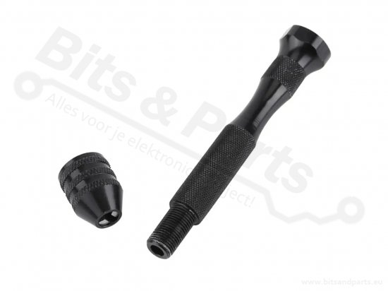 Hand drill for small drill bits 0.3mm - 3.4mm